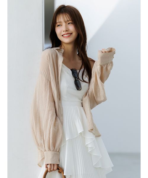 ベージュ系｜シャツ・ブラウス｜SNIDEL(スナイデル)｜阪急百貨店公式