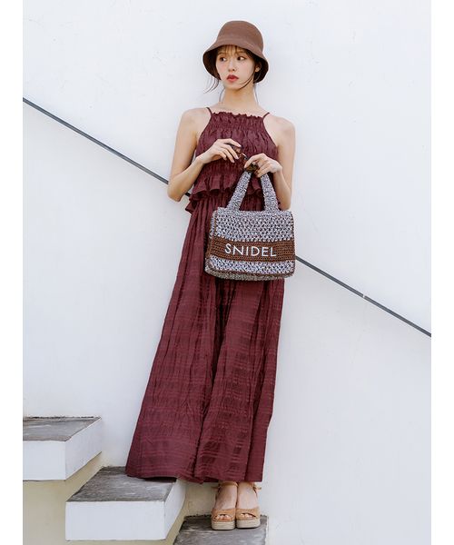 snidel ワンピース　ドレス SNIDEL（スナイデル）の「レースオケドレス（ワンピース）」 - WEAR