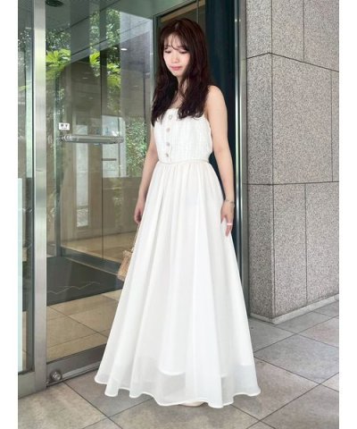 【WEB限定カラー】[L.B CANDY STOCK]ツイードコンビホルターネッ