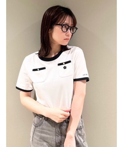 【LILY BROWN×MARY QUANT】ポケットリンガーTシャツ