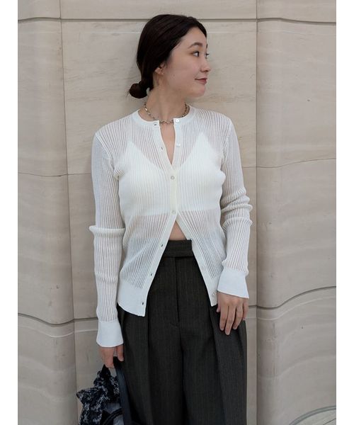 【ミュウさま】anuansスカート・MilaOwenカーディガン USAGI ONLINE・ZOZO限定】ニットカーデジャケット（カーディガン