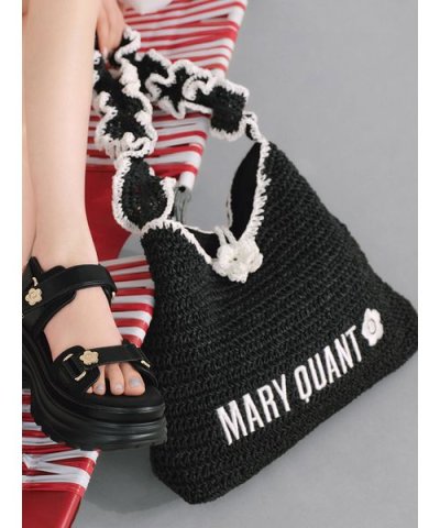 【LILY BROWN×MARY QUANT】ペーパーラウンドフリルバッグ
