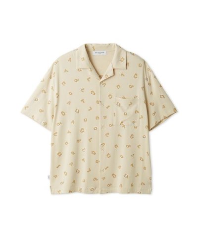 【HOMME】レオパード総柄シャツ