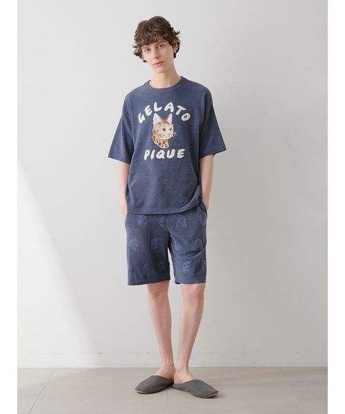 エアリーモコプルオーバー＆ショートパンツ gelato pique｜【ONLINE限定】【HOMME】エアリーモコドッグ