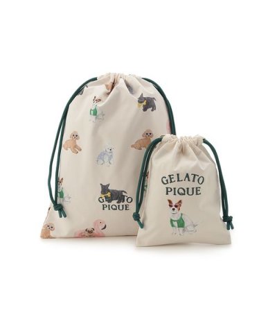 SUMMER DOG柄巾着セット