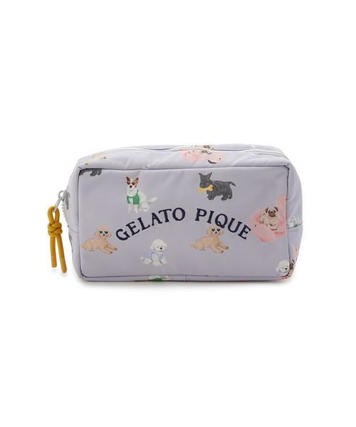 gelato pique ポーチ＆ハンカチ SUMMER DOG総柄ポーチ(508237665)｜阪急百貨店公式通販サイト