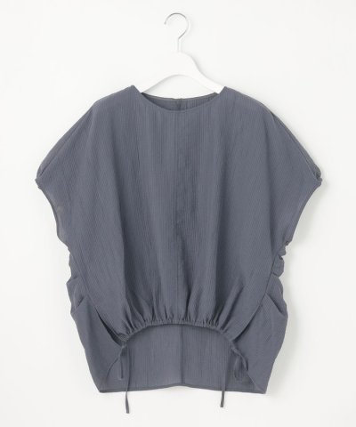 【SLOW/一部店舗限定】ナチュラルピケワッシャー ブラウス