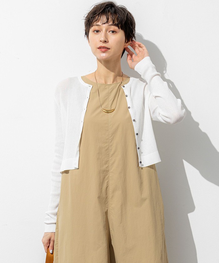 期間限定値下げ　PontNeuf ブラック カーディガン サイズ2 ワンフォークロージング 1111clothing ◇モヘアタッチ 総柄