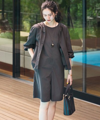 【SLOW/一部店舗限定】UVカット/撥水/接触冷感 ナイロンタスランタフタ オ