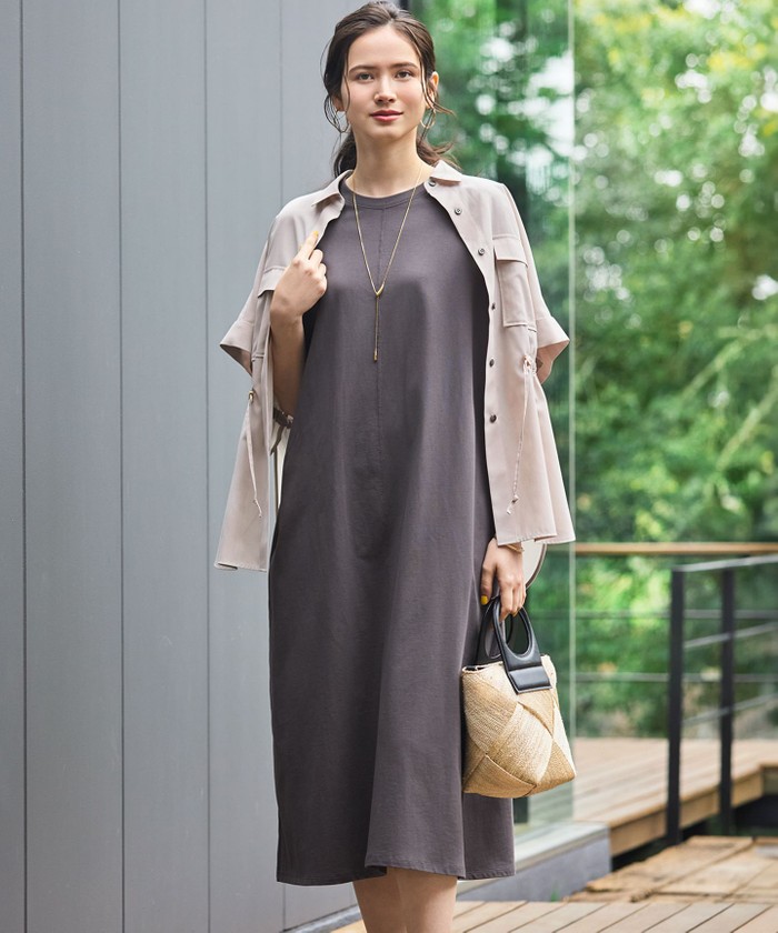 グレー系｜ワンピース・ドレス｜23区 (Lサイズ)(ニジュウサンク L