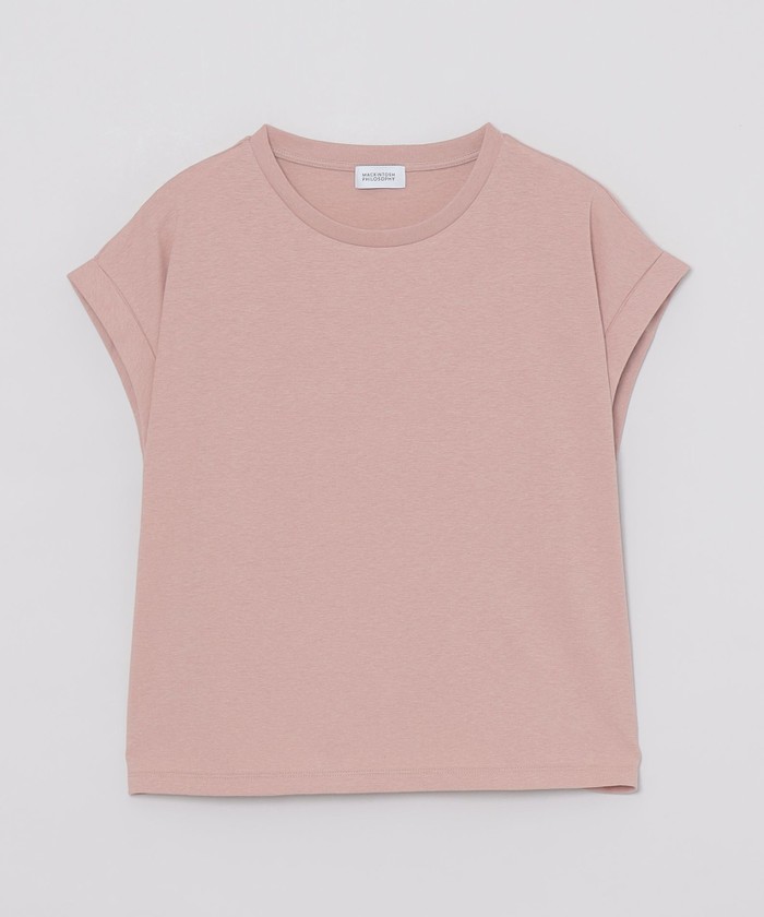 tシャツ GREY LABEL シアークルーネック半袖Tシャツ レディース MACKINTOSH PHILOSOPHY｜GREY LABEL シアークルーネック半袖T