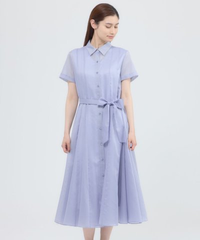 【ウォッシャブル】エアリーボイル　ワンピース