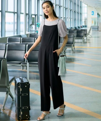 【一部店舗限定/吸水速乾/UVカット/接触冷感/洗える】ストレッチジョーゼット