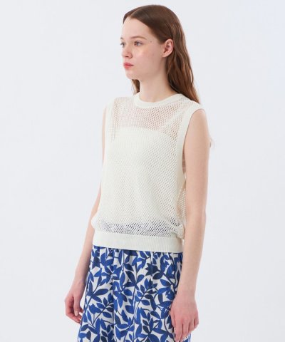 メッシュニットベスト