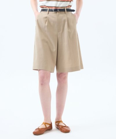 ワンタックハーフパンツ