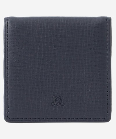 【WEB限定】【EM/エム】牛革ソフト角シボ型押し  小銭入れ