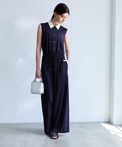 トリアセテートジャージー コンビネゾン