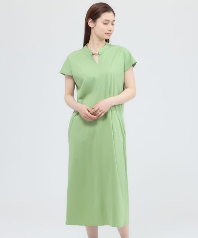 【ウォッシャブル】ファインスムース　ワンピース