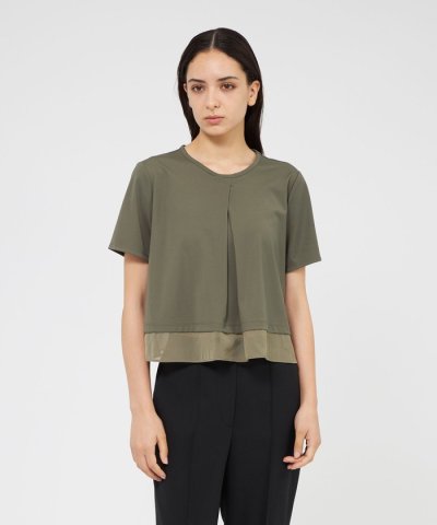 【Lu TECS】コンパクトジャージー テントシルエットプルオーバー