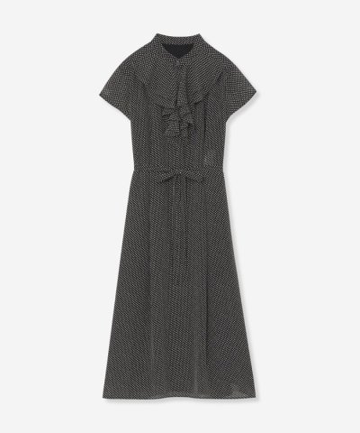 【L】フラグメントプリントワンピース