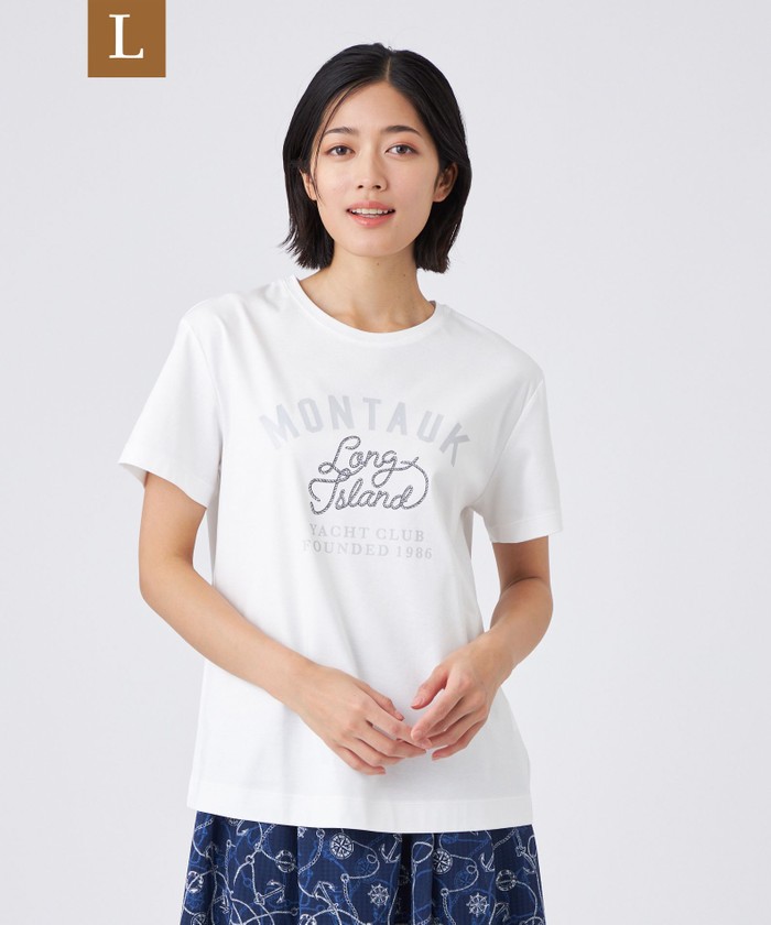 tシャツ 「ウォッシャブル」コーコランバイオスムース レディース L】【ウォッシャブル】コーコランバイオスムース(508267742