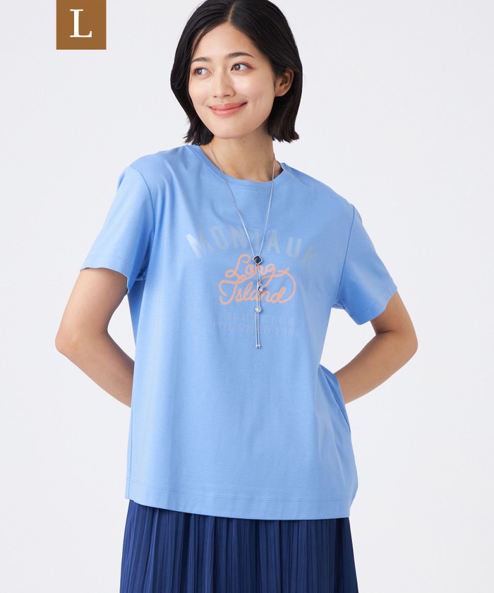 tシャツ 「ウォッシャブル」コーコランバイオスムース レディース L】【ウォッシャブル】コーコランバイオスムース(508267742