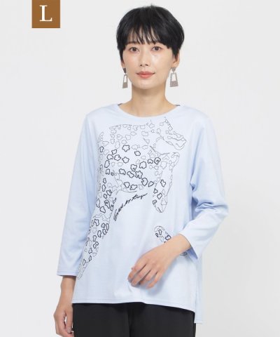 【L】【WEB・一部店舗限定】【接触冷感】【ウォシャブル】パンサーエンブロイダリ