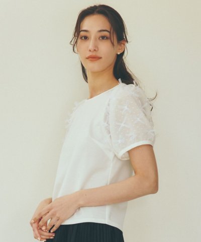 リボンチュール カットソー