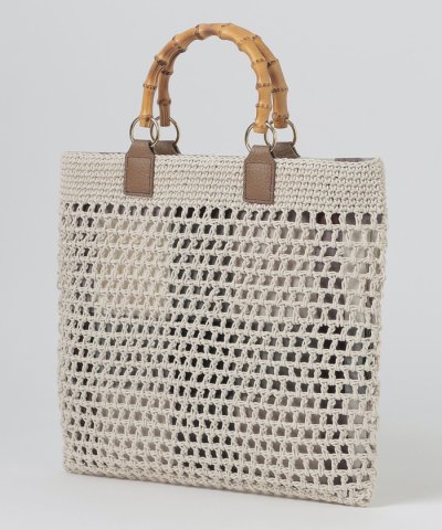 コードメッシュリバーシブルトート