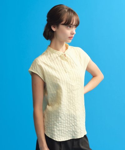 カラミレースブラウス