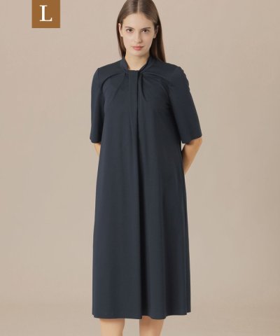 【L】プレーティング天竺ワンピース