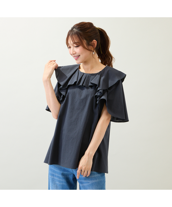 ブルー系｜シャツ・ブラウス｜Rose Tiara(ローズティアラ)｜阪急百貨店