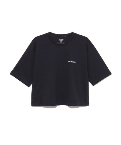 【SALOMON】LOGO CROP TEE W