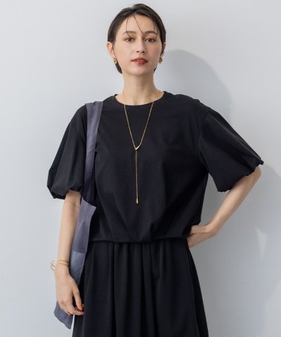 【WEB&一部店舗限定/接触冷感】ツイストコットンプレーティング バルーンスリー