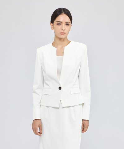 クリーンストレッチ ノーカラージャケット