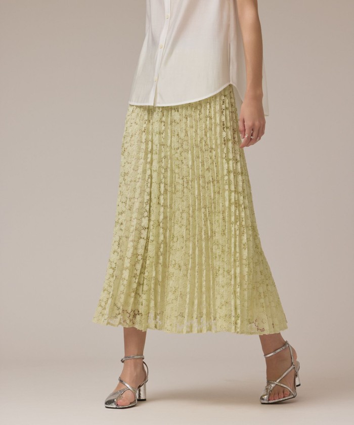 グリーン系｜プリーツスカート｜GRACE CONTINENTAL(グレース