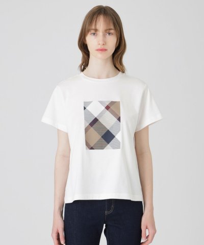 【一部店舗限定】クレストブリッジチェックプリントTシャツ