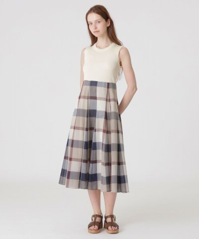 【美人百花コラボ】ニットドッキングドレス