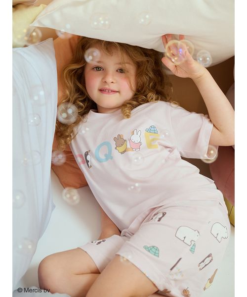 【Dick Bruna】【接触冷感】ワンポイントTシャツ Dick Bruna】【接触冷感】ワンポイントTシャツ(カットソー・T