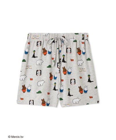 【Dick Bruna】【接触冷感】総柄ショートパンツ