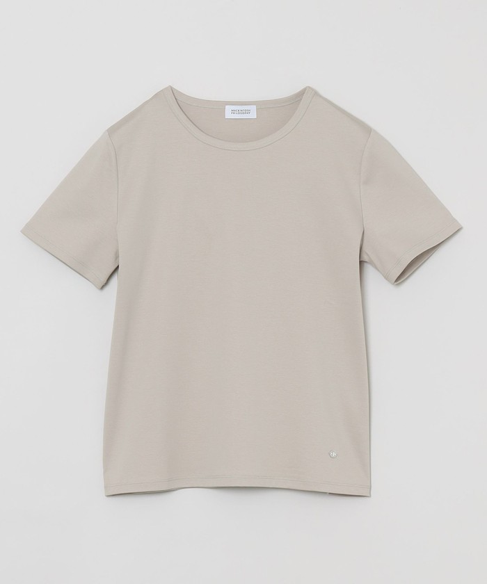 「MACKINTOSH PHILOSOPHY」 半袖カットソー 38 ベージュ レディース ベージュ系｜カットソー・Tシャツ｜MACKINTOSH PHILOSOPHY