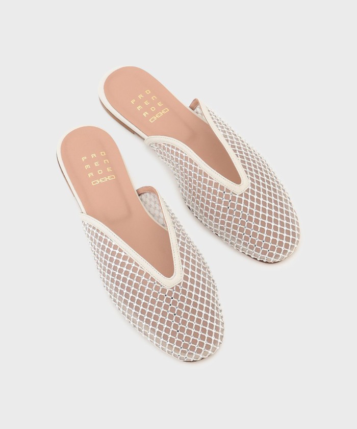 GRACECONTINENTAL PROMENADE NICOLE ホワイト 38 GRACECONTINENTAL PROMENADE NICOLE ホワイト 38