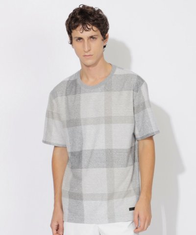 【WEB限定】クレストブリッジチェックパイルTシャツ