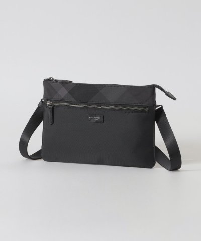 【一部店舗限定】ナイロンオックスクレストブリッジチェックサコッシュ