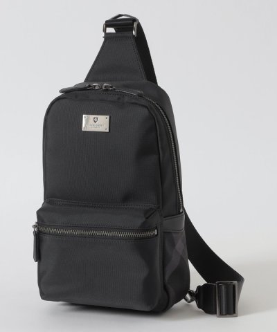 【一部店舗限定】ナイロンオックスクレストブリッジチェックボディバッグ