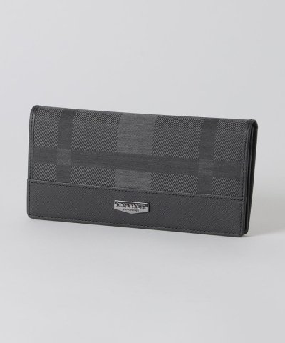 【一部店舗限定】シャドークレストブリッジチェックロングウォレット