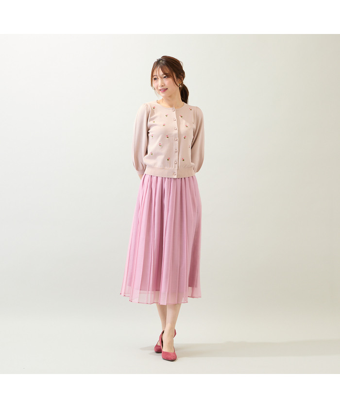 【大きいサイズ】【リバーシブル】【46】Rose Tiara 水玉 スカート Rose Tiara / ローズティアラ （レディース） スカート