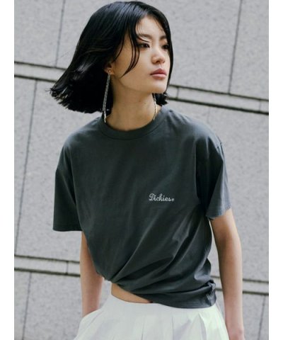 【FRAY I.D｜Dickies】エンブロイダリーロゴTシャツ