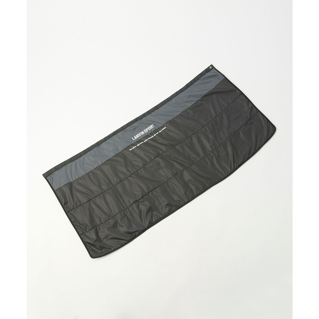 LANVINSPORT ランバン スポール LANVIN SPORT 3WAYひざ掛け【保温】 ブラック F LANVINSPORT ランバン スポール LANVIN SPORT 3WAYひざ掛け【保温】 ブラック F