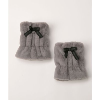 ランバン スポール LANVIN SPORT ボアレッグウォーマー【リバーシブル